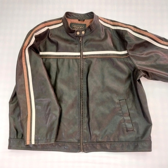 Arizona Jean Company Other - Arizona Full Leather Motorcycle Jacket (Men 4XL) (Arizona Jean Company)